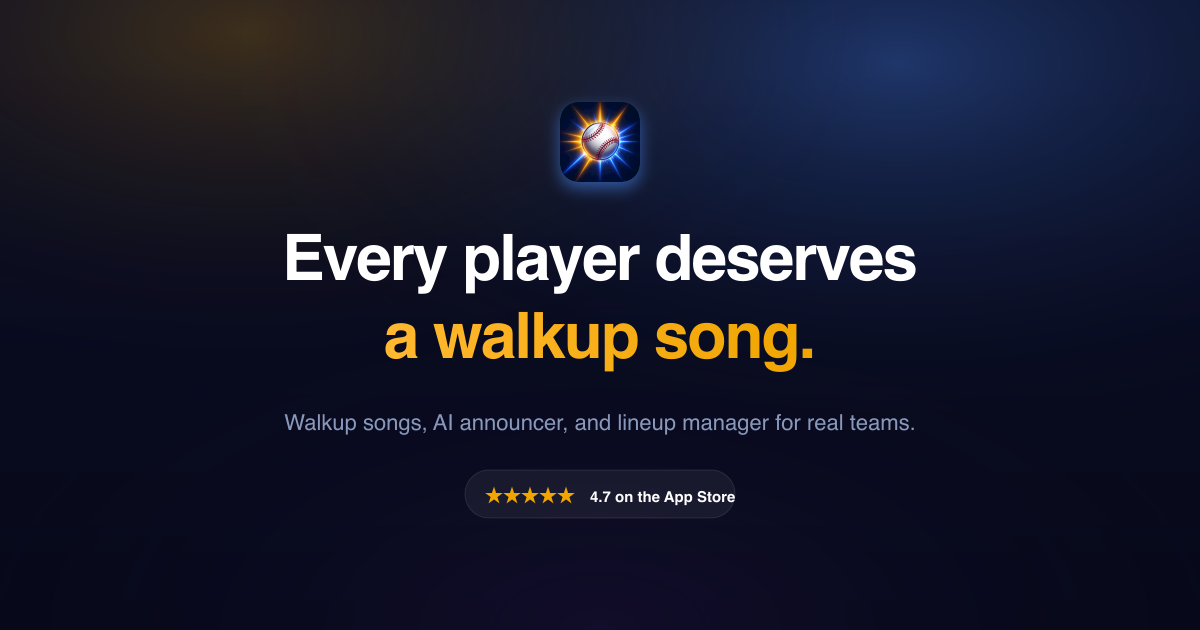 Walkp The Best Baseball Walkup Songs for 2026 | Walkup Pro
