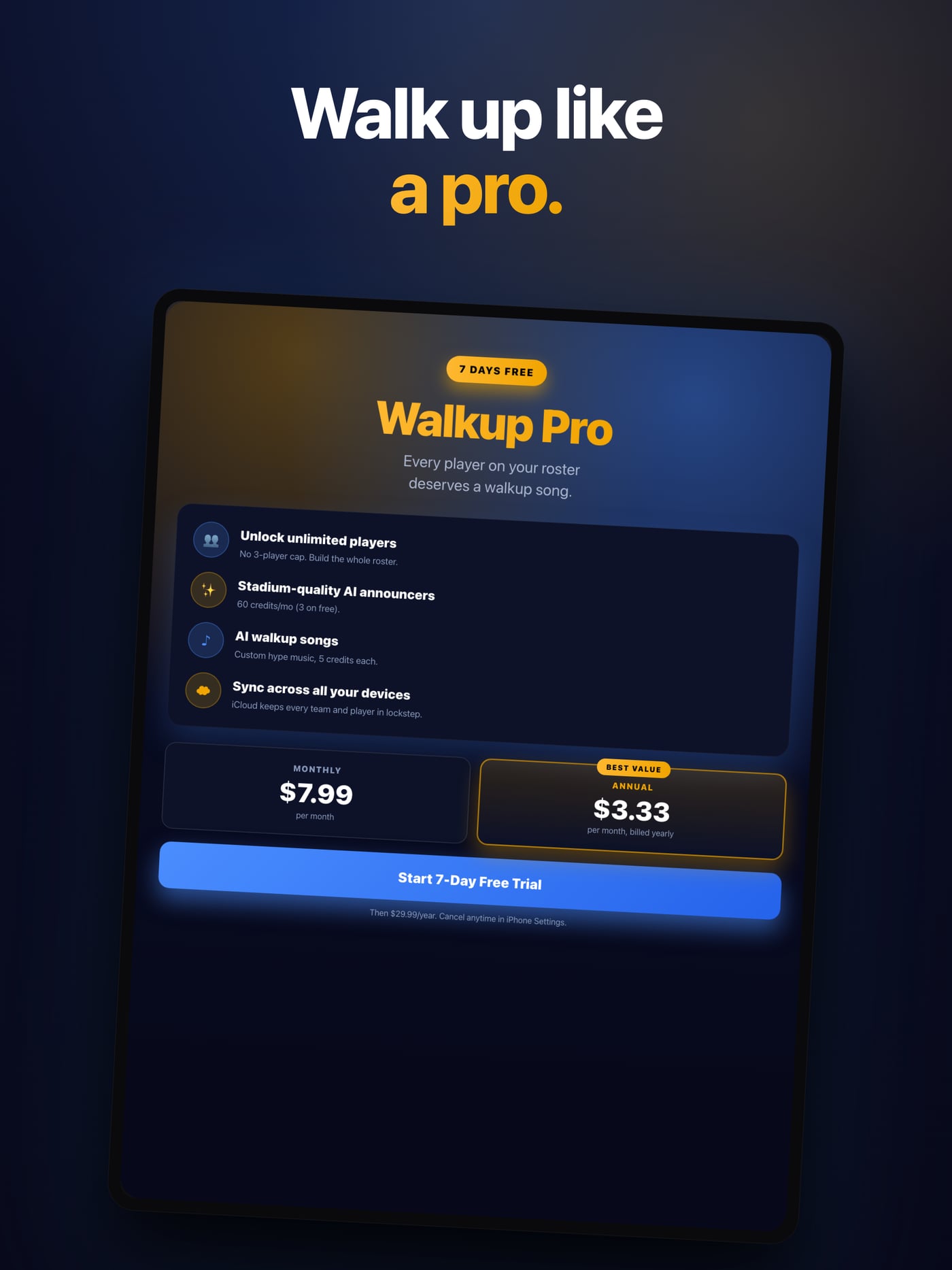 Walkup Pro iPad screenshot 10