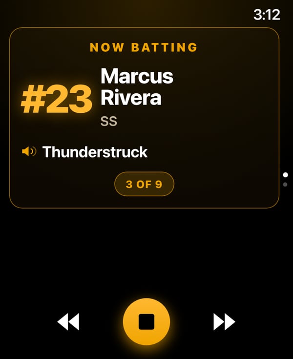 Walkup Pro Apple Watch screenshot
